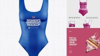 1554+ Swimsuit Mockup Free Download Smart PNG Image