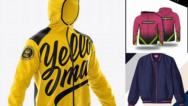 1555+ Mockup Jaket Cagoule Unique Free Photoshop Files