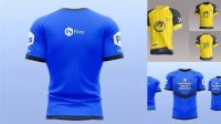 1560+ Soccer Jersey Mockup Psd Free PSD