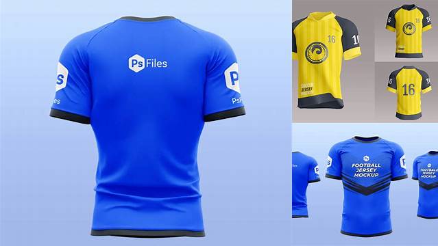 1560+ Soccer Jersey Mockup Psd Free PSD