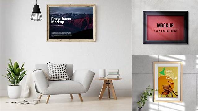 1564+ Wall Frame Mockup Download Free