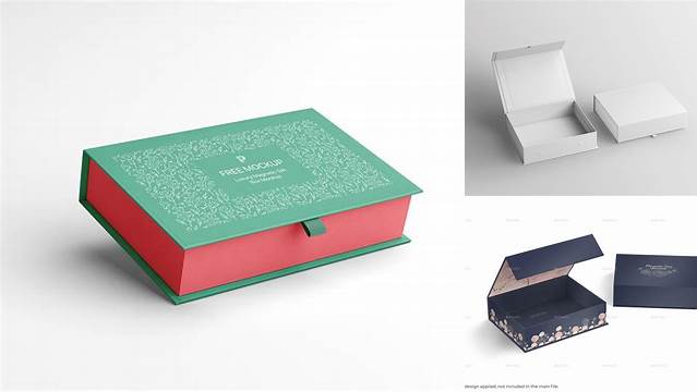 1567+ Magnetic Box Mockup Hight Resolution