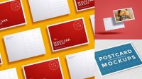 1568+ Postcards Mockup Download Free