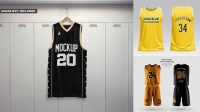 1572+ Jersey Basketball Mockup Psd High-Quality PSD Files