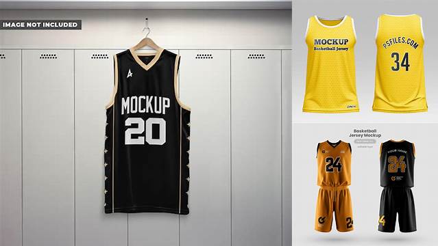 1572+ Jersey Basketball Mockup Psd High-Quality PSD Files