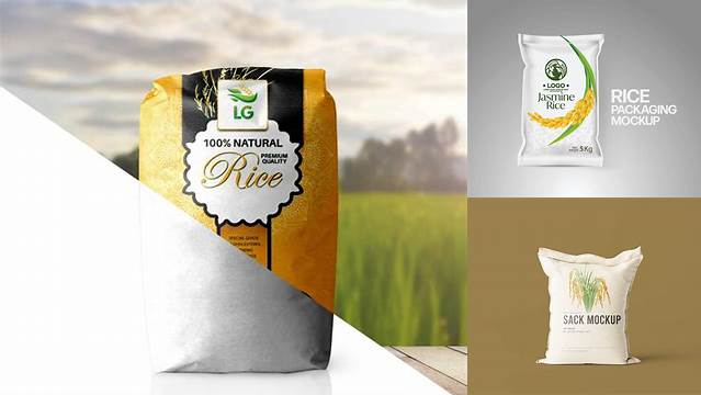 1573+ Rice Bag Mockup Free Download Professional PSD Mockup