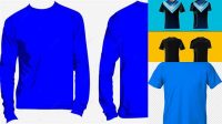 1582+ Mockup Baju Biru Download Free