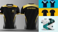 1586+ Download Mockup Jersey Depan Belakang Psd Easy to Use PSD