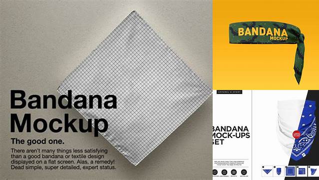 1603+ Bandana Mockup Psd Free Download Free