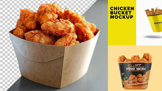 1627+ Fried Chicken Packaging Mockup PSD Free Download