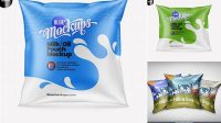 1630+ Milk Pouch Mockup Free Download PSD for Free