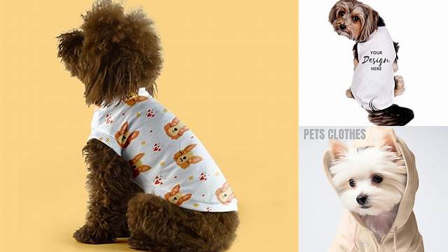 1631+ Dog Clothes Mockup Free PSD Download