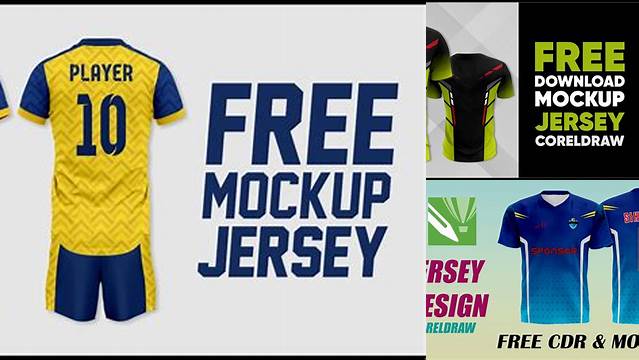 1634+ Mockup Jersey Cdr For Free Download