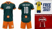 1638+ Download Mockup Jersey Coreldraw Premium Design Freebie