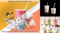 1642+ Boba Mockup Free PSD Free Download