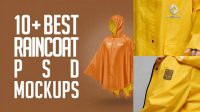 1644+ Mockup Raincoat PSD Free Download