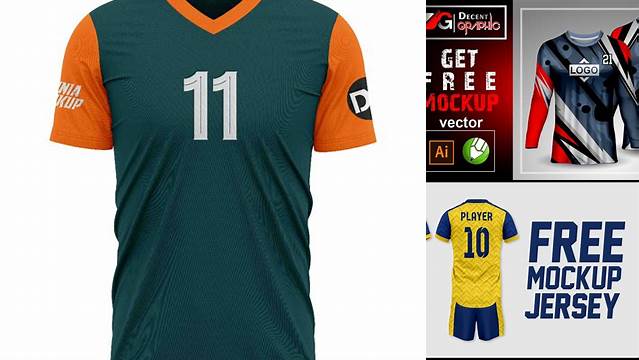 1655+ Mockup Jersey Corel Easy Editable