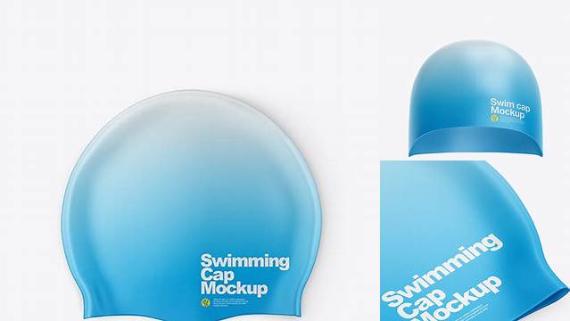 1661+ Swim Cap Mockup Smart PNG Image