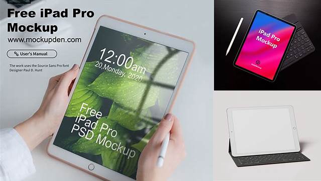 1667+ White Ipad Mockup Creative PSD Templates