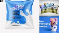 1674+ Milk Pouch Mockup Free Download Free PSD