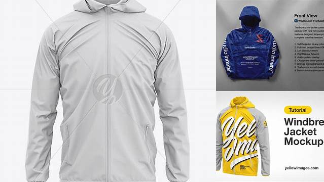 1680+ Windbreaker Mockup Psd Free Download Free