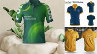 1682+ Polo Shirt Mockup Download Customizable PSD