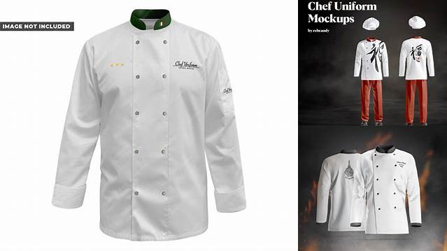 1685+ Chef Uniform Mockup Free PSD