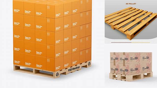 1692+ Pallet Mockup Free For Free Download