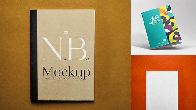 1696+ Exercise Book Mockup Free Download Editable PSD File