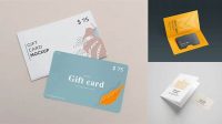 1697+ Gift Card Mockup Free Download Free