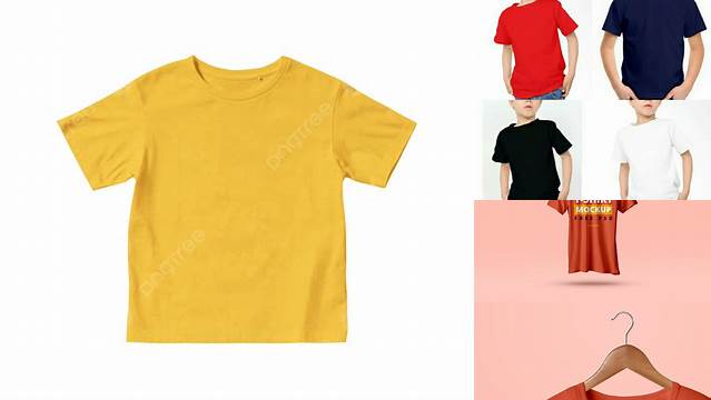 1705+ Kaos Anak Mockup Versatile and Modern PSD Mockup