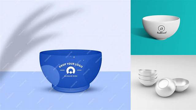 1713+ Plastic Bowl Mockup PSD for Free