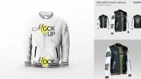 1719+ Varsity Jacket Mock Up Free PSD