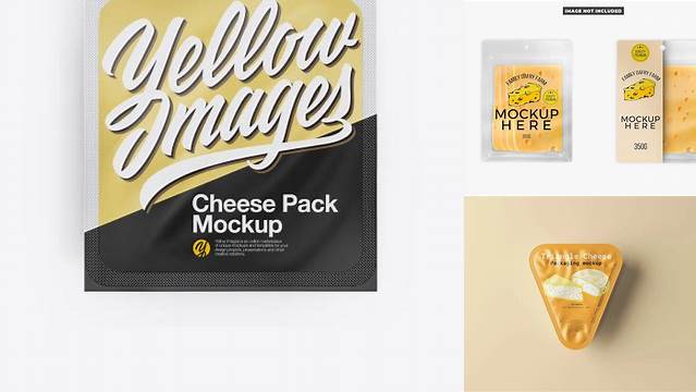 1729+ Cheese Packaging Mockup Free High Resolution