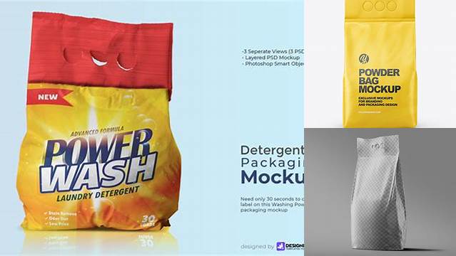 1752+ Powder Bag Mockup Hight Resolution