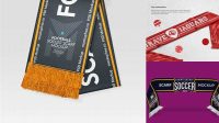 1759+ Football Scarf Mockup Free For Free Download