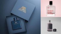 1767+ Luxury Perfume Mockup Free Download Professional PSD Resource