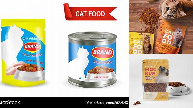 1770+ Cat Food Mockup For Free Download