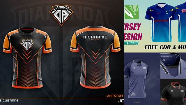 1770+ Download Desain Jersey Cdr Premium PSD Freebie