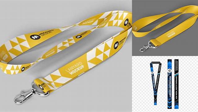 1773+ Lanyard Mockup Free Smart PNG Image