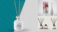 1773+ Reed Diffuser Mockup Premium Quality PSD Freebie