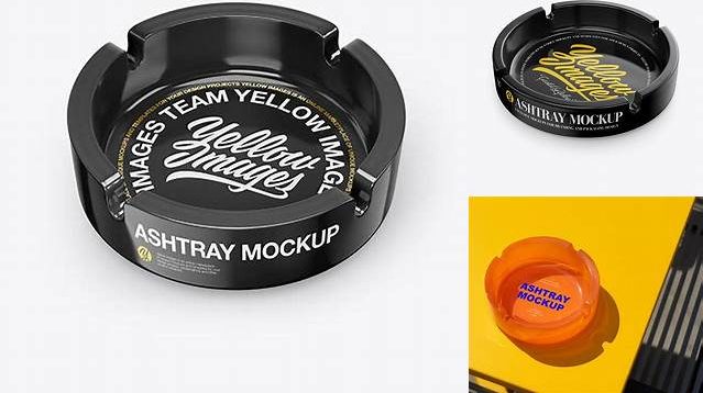 1779+ Ashtray Mockup Free Download Free