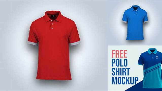 1781+ Free Mockup Polo Shirt Free Graphic Resource