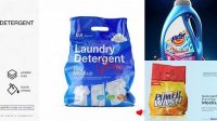 1795+ Detergent Powder Mockup Free PSD Download