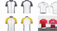 1802+ Cycling Jersey Template Psd Digital Download