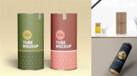 1821+ Cylinder Mockup Psd Free Professional PSD Template