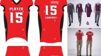 1821+ Uniform Mockup Free Easy Editable