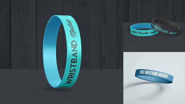 1825+ Free Wristband Mockup PSD Download