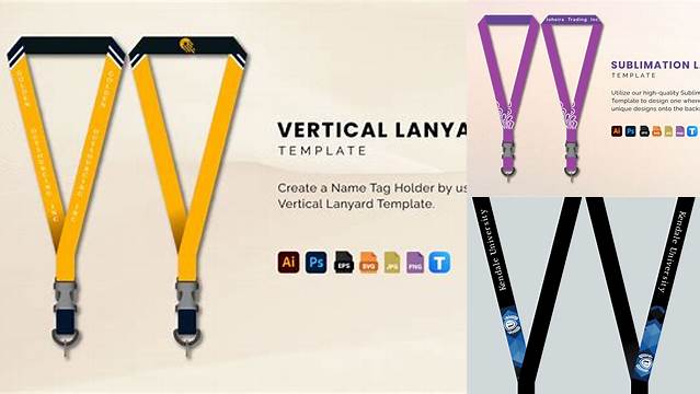 1826+ Blank Lanyard Template Psd Download Free