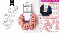 1837+ Scrunchie Packaging Template Premium Design Freebie